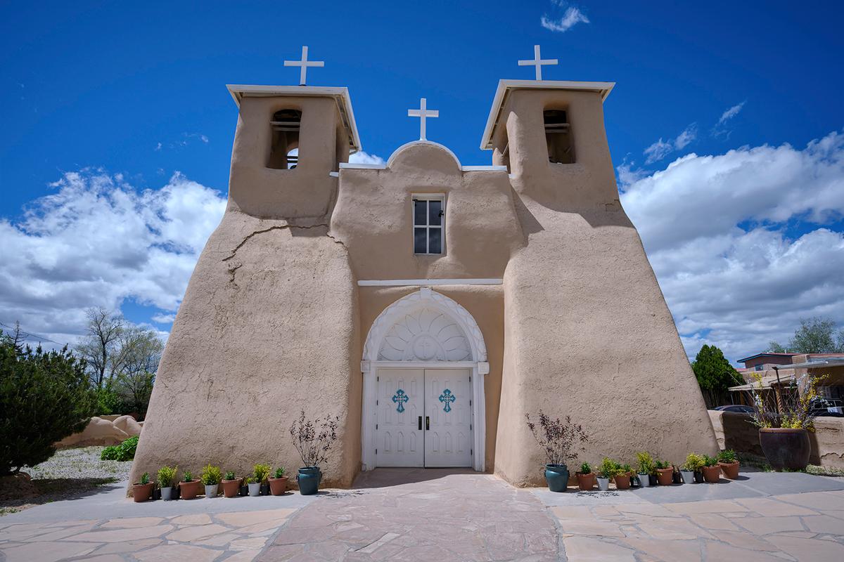 The High Road to Taos goes through towns with adobe churches built before there was a United States. (Diana Robinson Photography/Getty Images)