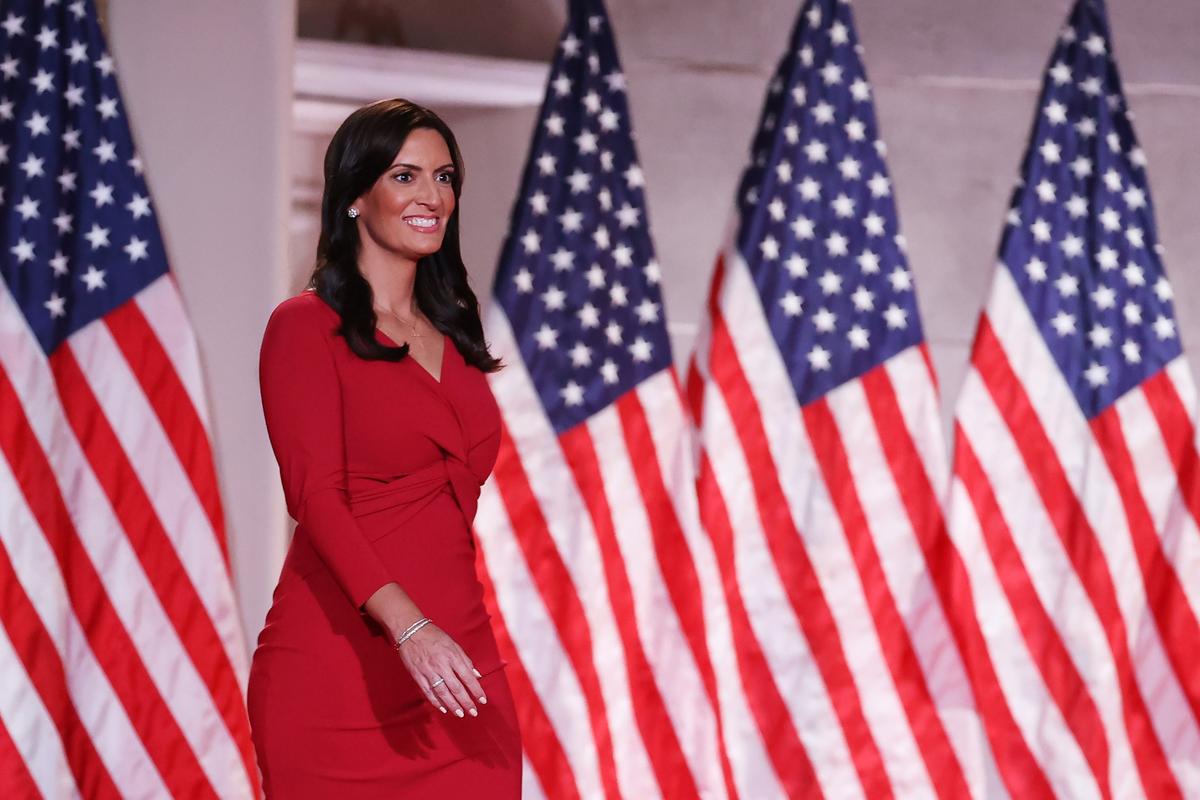 Florida Lt. Gov. Jeanette Nunez takes to the podium at the Republican National Convention in Washington on Aug. 25, 2020. (Chip Somodevilla/Getty Images)