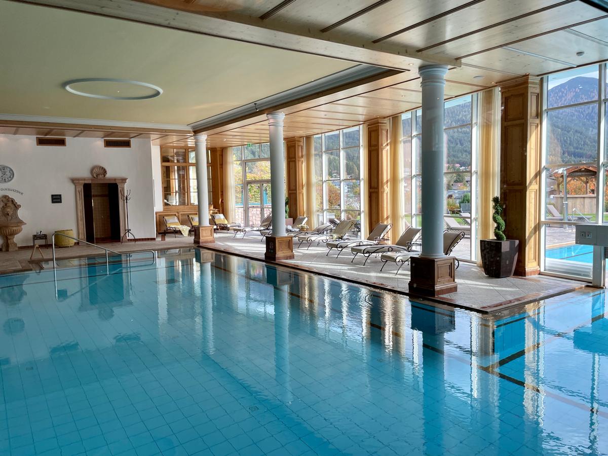 One of the pools in Alpin Resort Sacher's 50,000-square-foot wellness oasis. (Janna Graber)