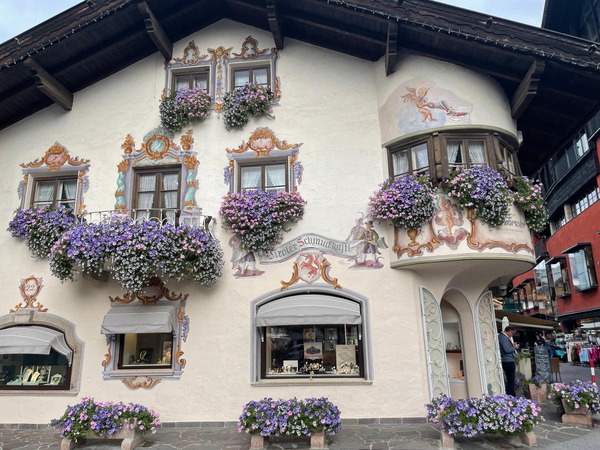 Seefeld’s historic Old Town is filled with local artisan shops, family-owned restaurants, and elegant shops. (Janna Graber)