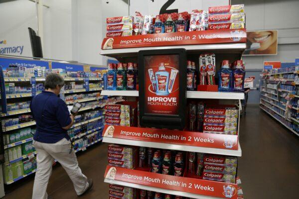 A customer shops at a Walmart Supercenter in Rogers, Ark., on June 6, 2013. (Rick Wilking/Reuters)