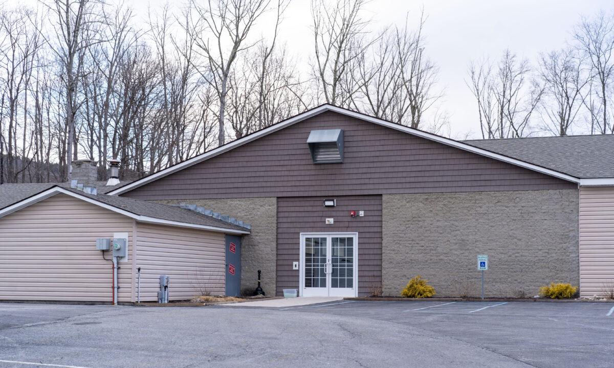 Town of Mount Hope Youth Center in Otisville, N.Y., on March 7, 2023. (Cara Ding/The Epoch Times)