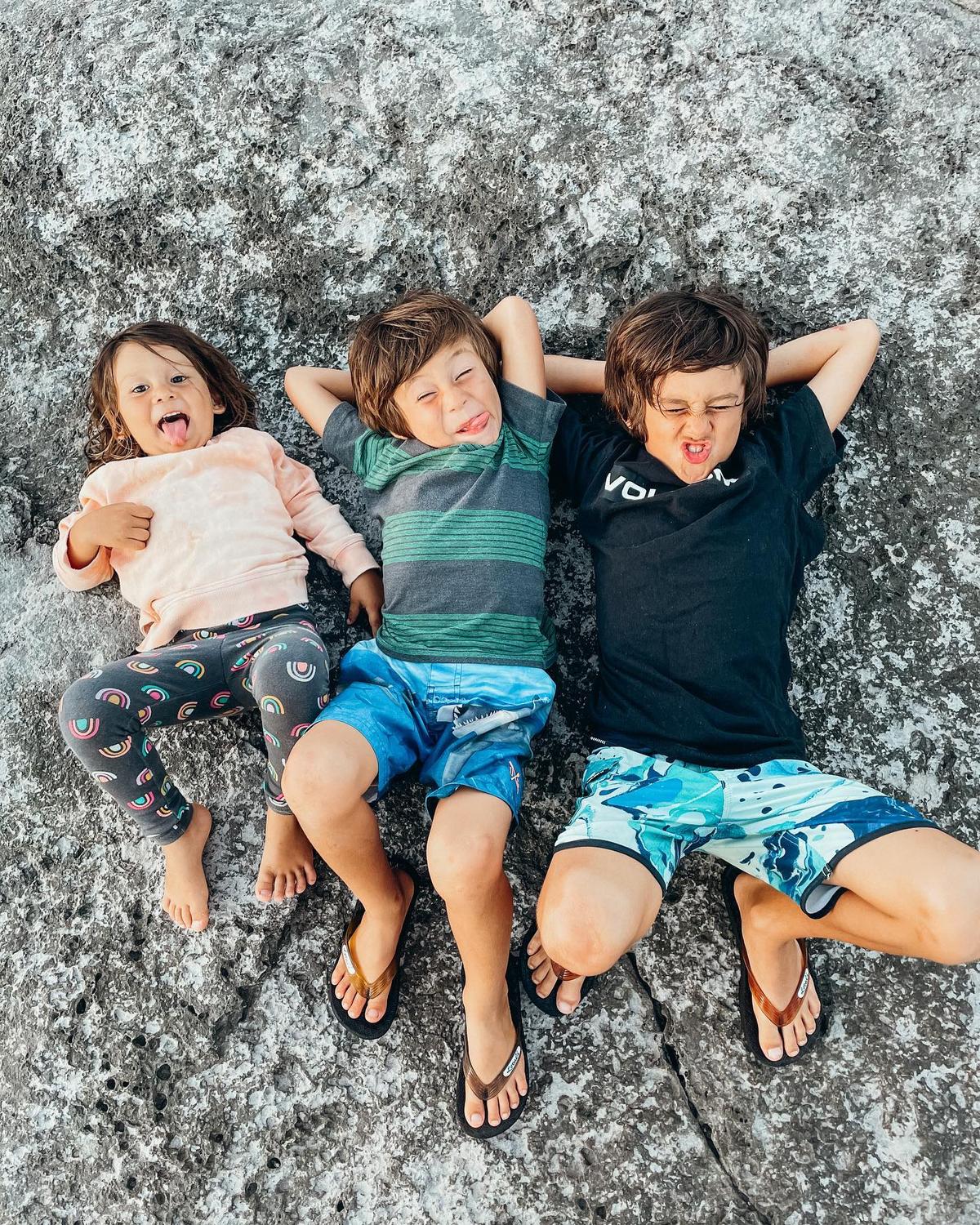 (L–R) Mila, 4, Nash, 8, and Caleb, 11. (Courtesy of <a href="https://www.instagram.com/haleycelestemiller/">Haley Celeste Miller</a>)