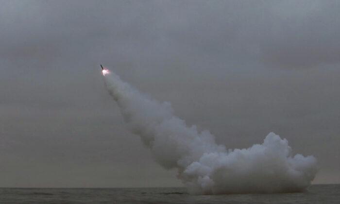 North Korea Launches Missiles From Submarine as US–South Korean Drills Begin