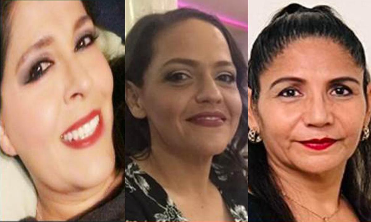 Marina Perez Rios (L), Maritza Trinidad Perez Rios (C), and Dora Alicia Cervantes Saenz (R). (Courtesy of Nuevo Leon State Attorney General's Office)