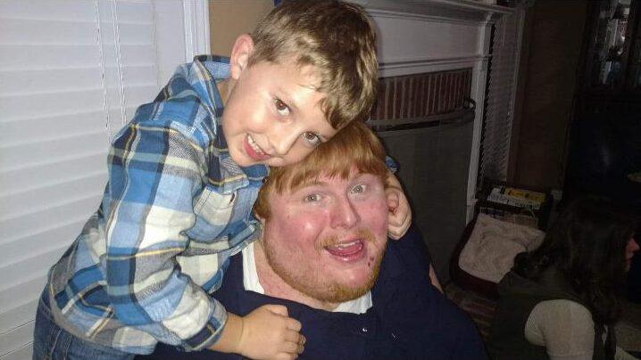 Casey King with his nephew, who inspired King's weight loss journey. (Courtesy of <a href="https://www.instagram.com/_caseyking_/">Casey King</a>)