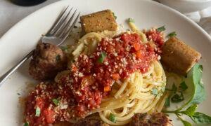 Spaghetti and Meatballs Fit for a Feast Day