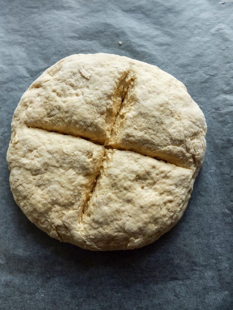 Soda bread is leavened with baking soda and buttermilk. (Eye for Ireland/Shutterstock)