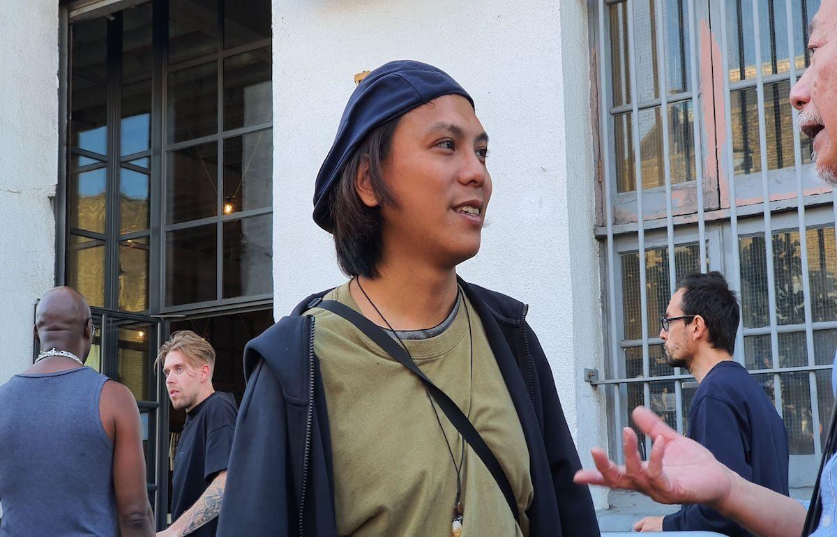 Hong Kong activist Jim Wong pictured in London on Sept. 20, 2020. (Lily Zhou/The Epoch Times)