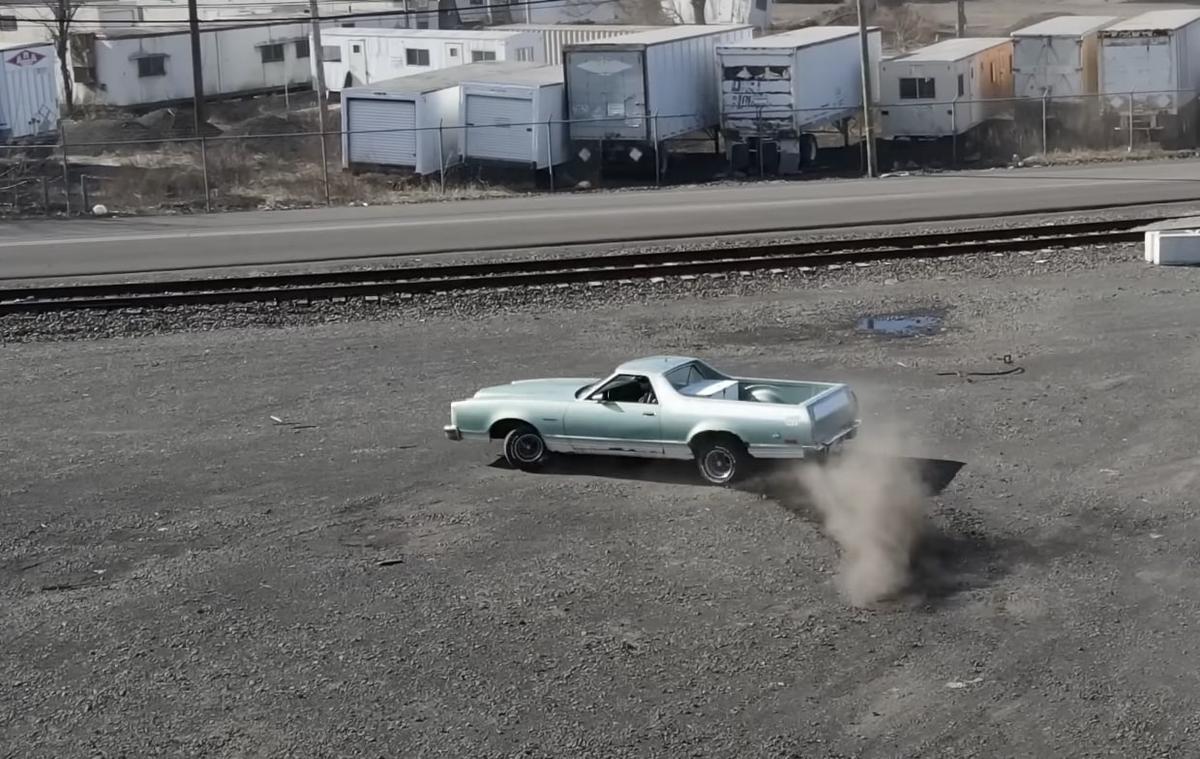 Chris gets the Ranchero running and then rips through an industrial lot. (Courtesy of <a href="https://www.youtube.com/@NoNonsenseKnowHow?themeRefresh=1">NoNonsenseKnowHow</a>)