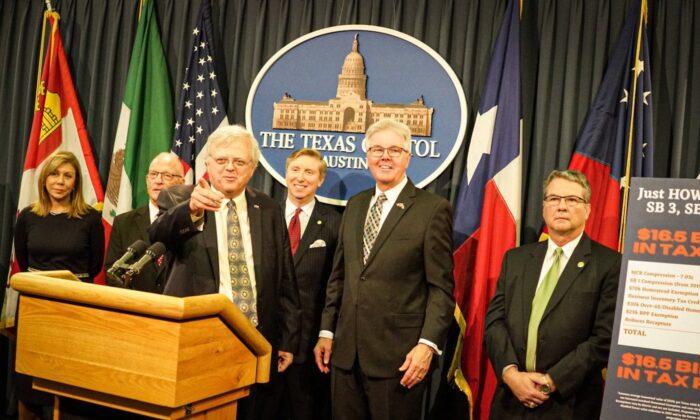 Texas Lt. Gov. Dan Patrick, Speaker Dade Phelan Reach Historical $18 Billion Property Tax Cut Deal