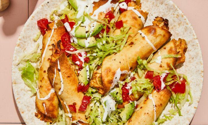 Air Fryer Chicken Taquitos Are Perfectly Crispy