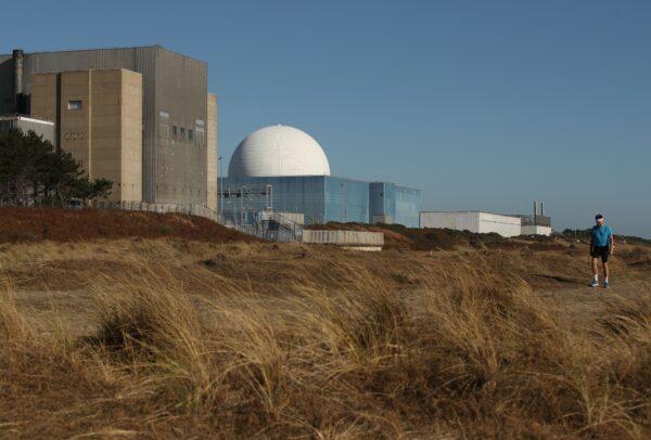 EDF's Sizewell B nuclear power station is pictured in Sizewell, eastern England, on Sept. 1, 2022. (Chris Radburn/AFP via Getty Images)