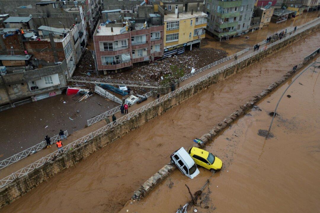 Floods Kill 14 in Turkish Earthquake-Battered Provinces