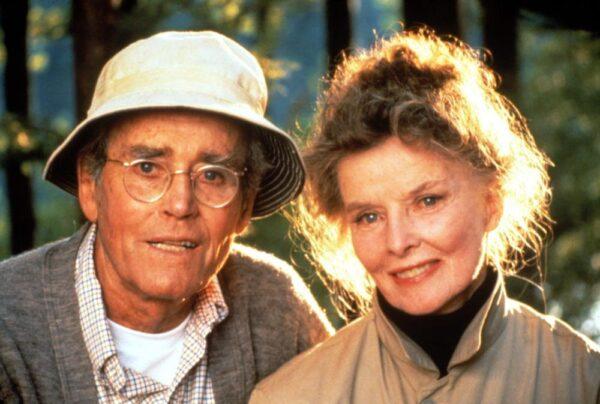 Norman (Henry Fonda) and Ethel (Katherine Hepburn) have a cottage, in "On Golden Pond." (MovieStillsDB)