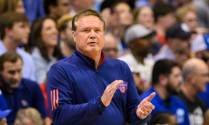 Kansas Coach Bill Self, Recovering From Heart Procedure, Misses Game
