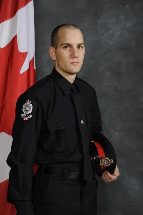 Travis Jordan, 35, was fatally killed while on duty in Edmonton on March 16, 2022. (Courtesy of Edmonton Police Services)