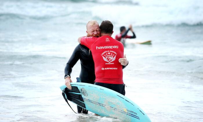 Exhausted Aussie Surfer Triumphant After Smashing World Record