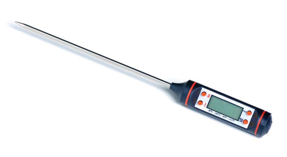 A meat thermometer will ensure you don't end up with overcooked ham. (Kabardins photo/Shutterstock)