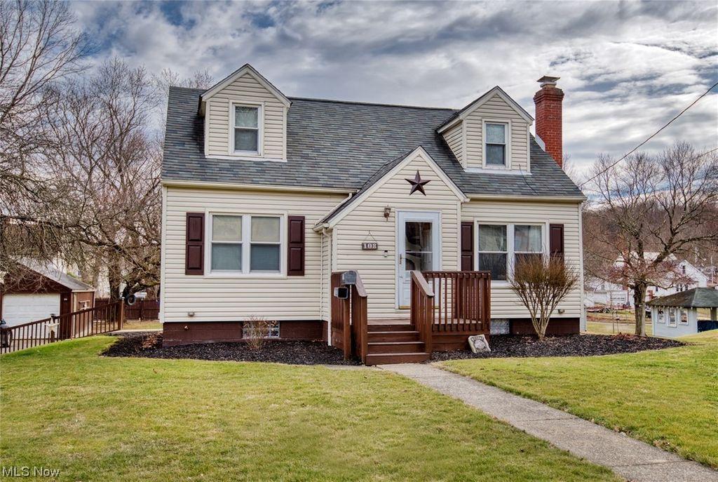 A four-bedroom, two-bath single-family home in East Palestine, Ohio, currently listed for $150,000. (Courtesy of Ron Black of Keller Williams, Salem, Ohio)