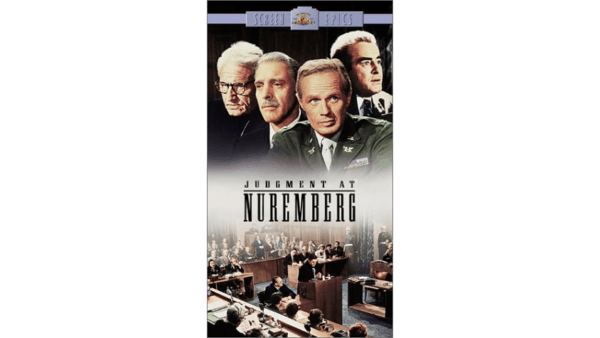 Stanley Kramer's film, "Judgement at Nuremberg," was one of several tribunals <span style="color: #ff0000;">aftr</span> World War II. (United Artists)
