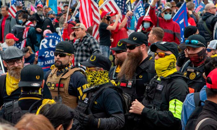 At Least 50 Undercover Officers and Informants Monitored Proud Boys, Jan. 6 Crowds, New Court Filing Says