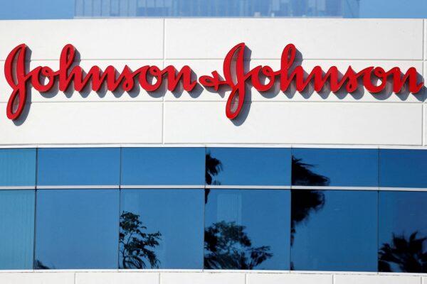 Johnson & Johnson company offices in Irvine, Calif., on Oct. 14, 2020. (Mike Blake/Reuters)