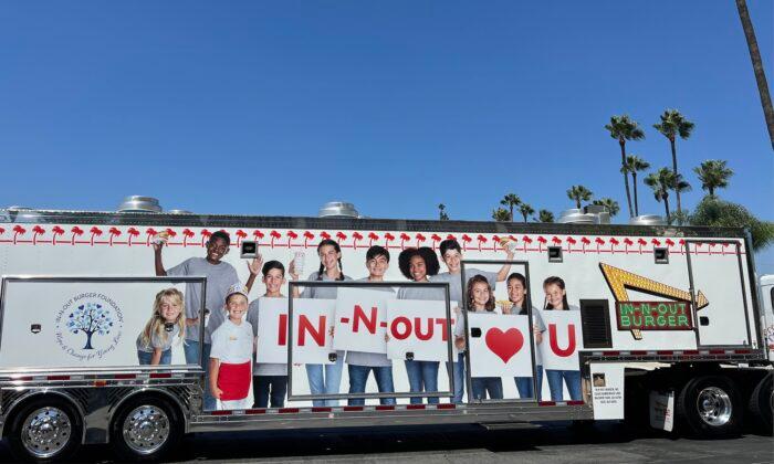 In-N-Out Truck Serves New Mini Burgers to Help Child Abuse Victims