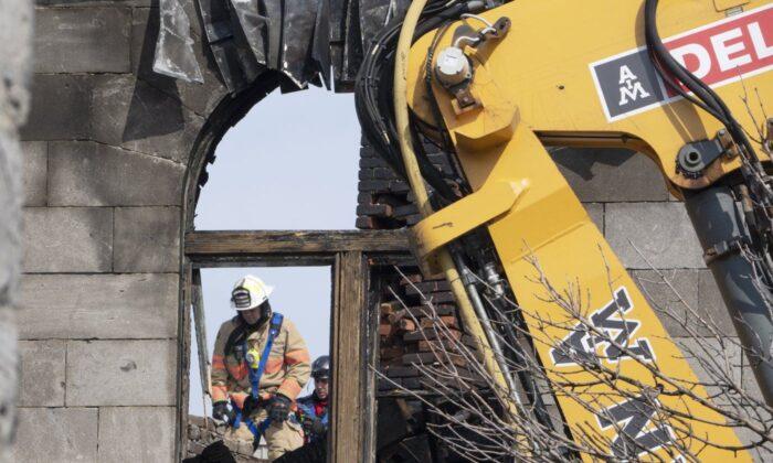 Second Crane Joins Search for Missing After Two More Montreal Fire Victims Found