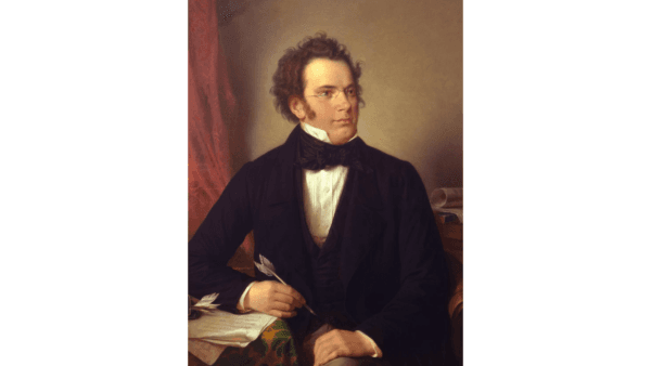 Dietrich Fischer-Dieskau recorded over 450 Schubert songs for the male voice. "Franz Schubert," 1875, by Wilhelm August Rieder. (Public Domain)
