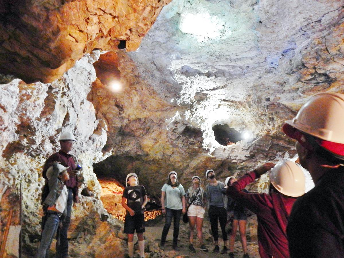 Visitors to the Good Enough Mine explore the same areas early silver-miners did in Tombstone, Arizona. (Courtesy of Good Enough Mine)