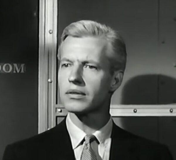 Wesley Addy played a young seminarian who has a crisis of faith, in "The First Legion." (Public Domain)