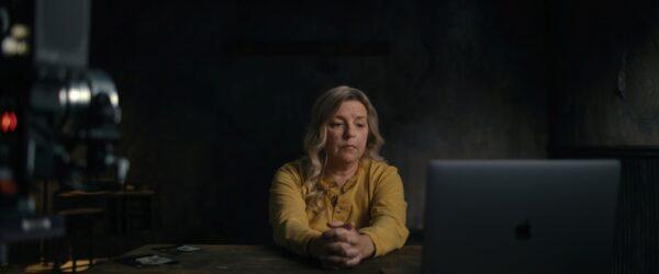 One of the survivors of the Branch Davidian conflagration is Cathy Schroeder who is interviewed in "Waco: American Apocalypse." (Netflix) Kathy Schroeder in Waco: American Apocalypse. Cr. Courtesy of Netflix © 2023
