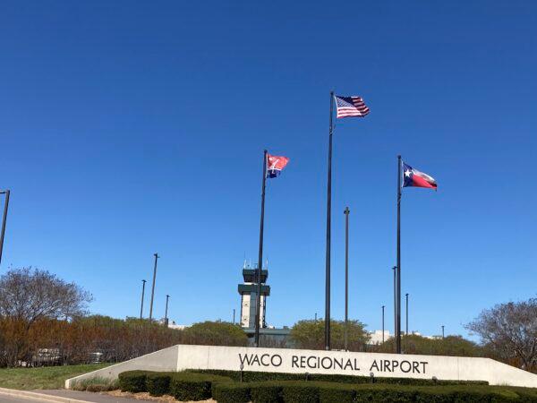 The Waco Regional Airport in Texas, on March 25, 2023. (Janice Hisle/The Epoch Times)