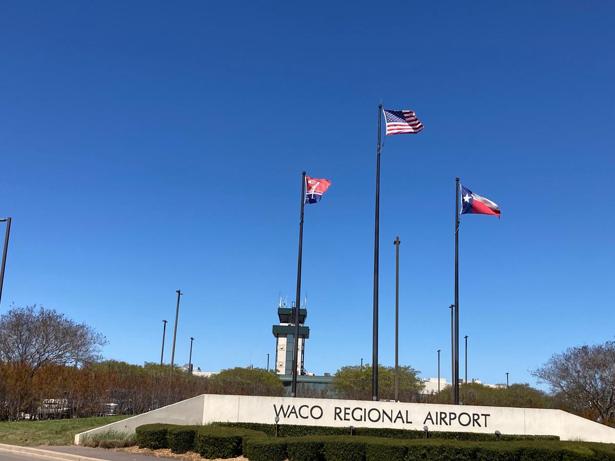 The Waco Regional Airport, in Waco, Texas, on March 25, 2023. (Janice Hisle/The Epoch Times)