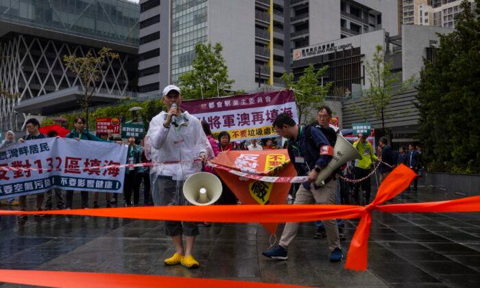 Hongkongers Hold First Protest in Years Under Strict Rules
