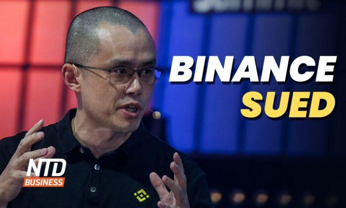 NTD Business (March 27): Binance, CEO Sued by US Regulators; SVB Deal Offers Banking Sector Relief