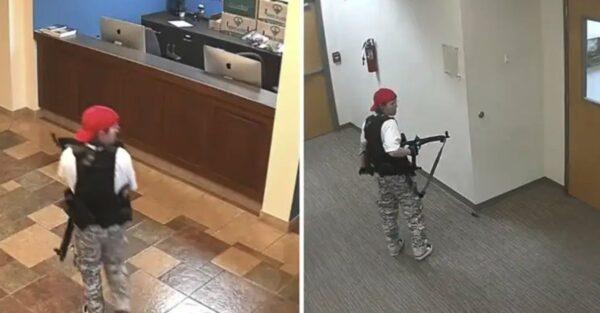 Officials have identified the suspect in Monday's Nashville Christian school shooting incident as 28-year-old Audrey Hale as Nashville Police released surveillance footage, seen above, on March 28, 2023. (Nashville Police Department)