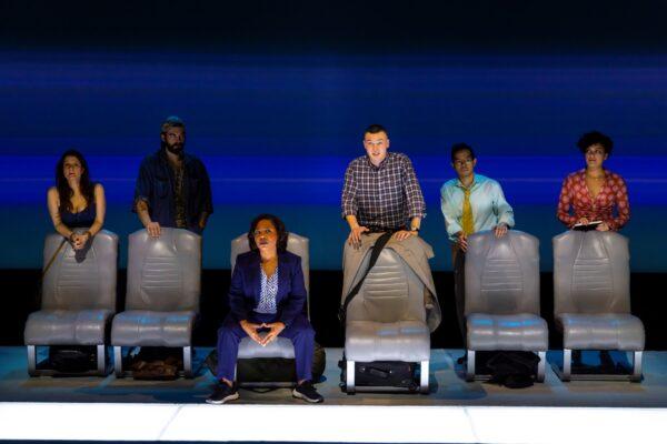 The company of Lincoln Center's production of "The Coast Starlight." (T. Charles Erickson)