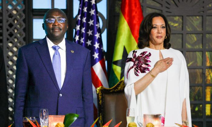 Harris Announces $100 Million in Aid to Ghana During Meeting with Akufo-Addo