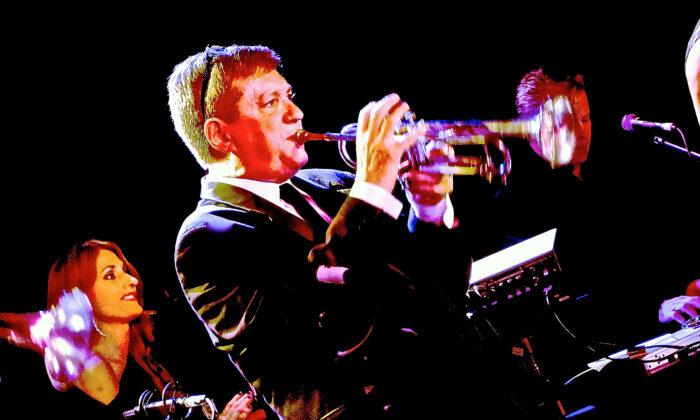 Steve Baker plays trumpet for The Bull City Syndicate in Raleigh, N.C., his full-time job until COVID and Jan. 6. (Courtesy of Steve Baker)