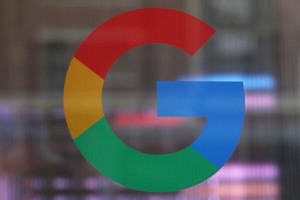 The logo of Google LLC is seen at a Google Store in New York on Jan. 20, 2023. (Shannon Stapleton/Reuters)