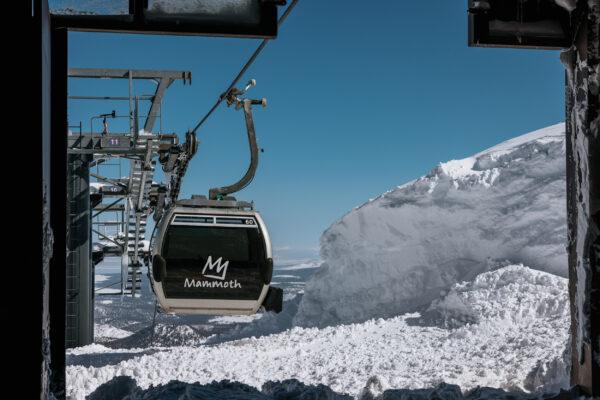 Gondolas are seen at the Mammoth Mountain resort. (Peter Morning/Mammoth Mountain)