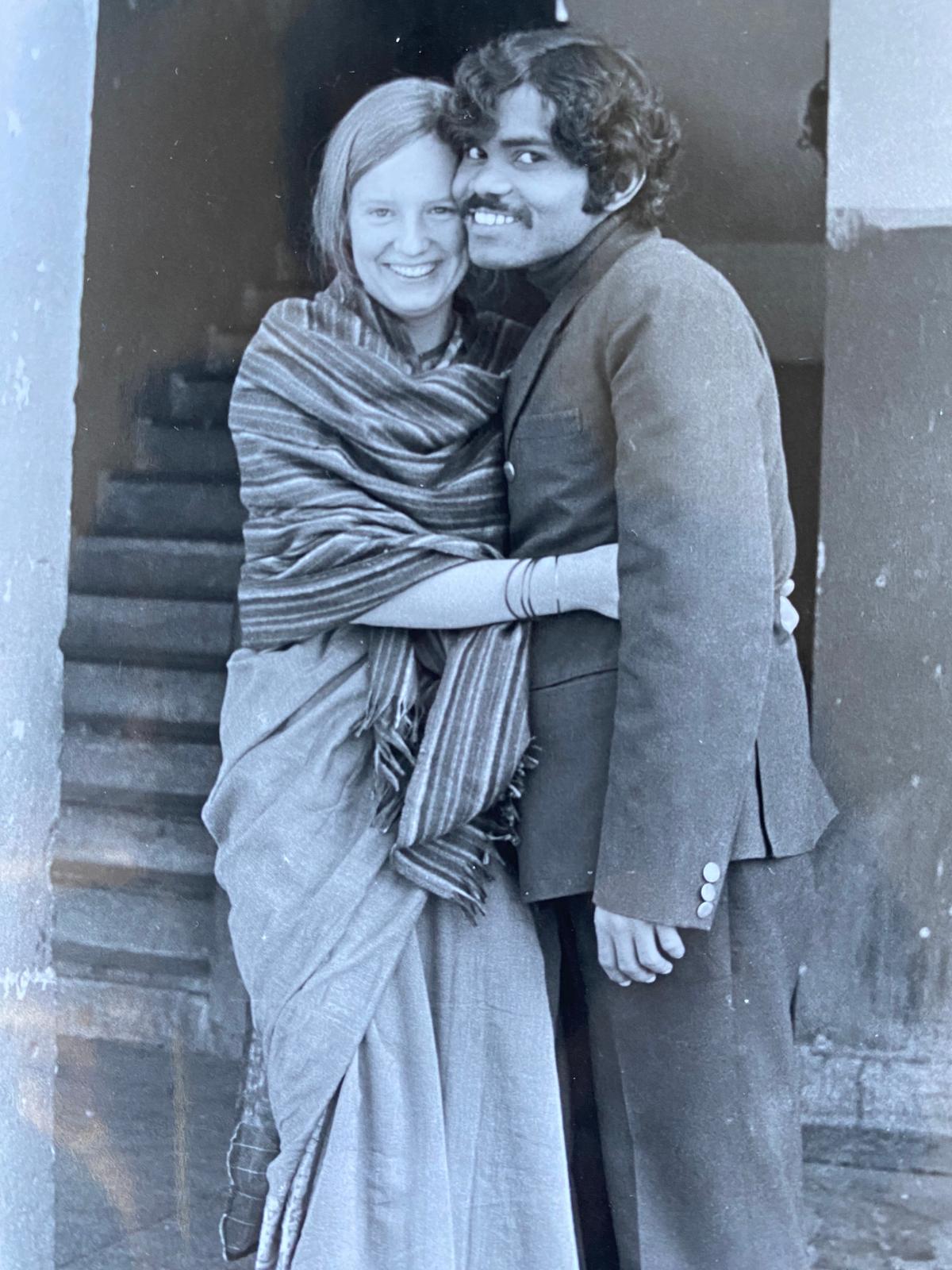 The couple met for the first time in the Indian capital city of New Delhi on Dec. 17, 1975. (Courtesy of Dr. P.K. Mahanandia)