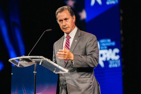 Rep Gary Palmer (R-Ala.) speaks during the Conservative Political Action Conference held at the Hilton Anatole in Dallas, Texas, on July 9, 2021. (Brandon Bell/Getty Images)