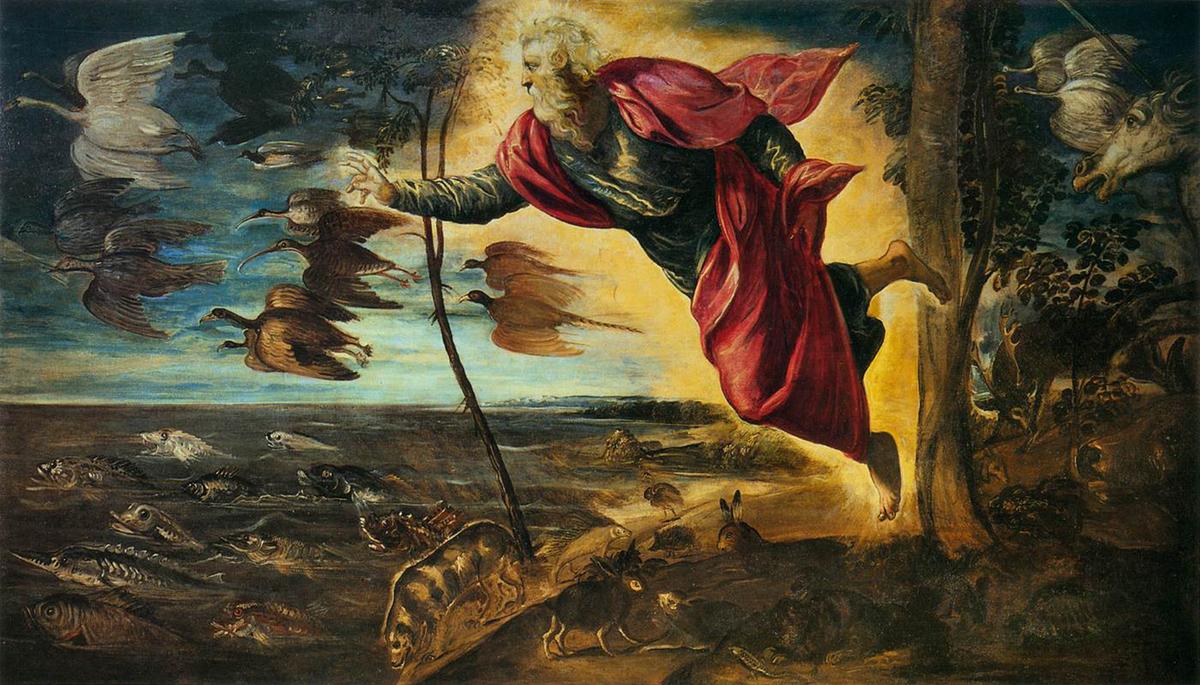 An Empty World Explodes With Life: Tintoretto’s ‘Creation of the Animals’