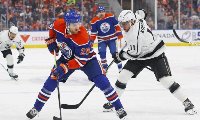 Oilers Blank Kings, Move Into 2nd in Division