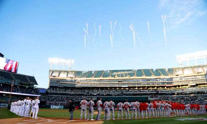 Shohei Ohtani Strikes out 10 in Angels’ Opening Loss to A’s