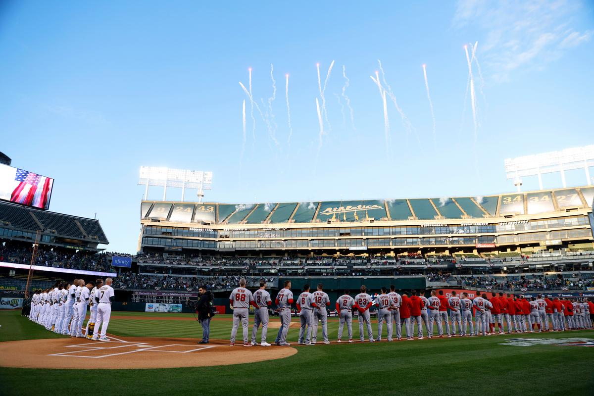Shohei Ohtani Strikes out 10 in Angels’ Opening Loss to A’s