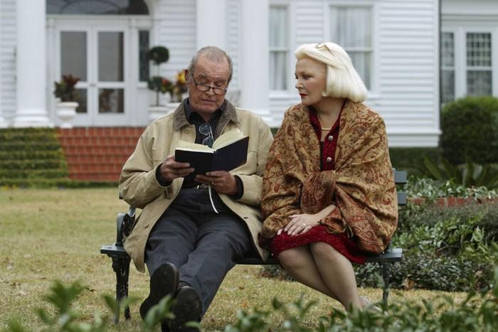 The older Noah (James Garner) and Allie (Gena Rowlands), in "The Notebook." (New Line Cinemas)